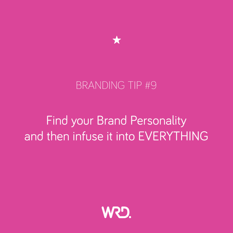 brand personality tip