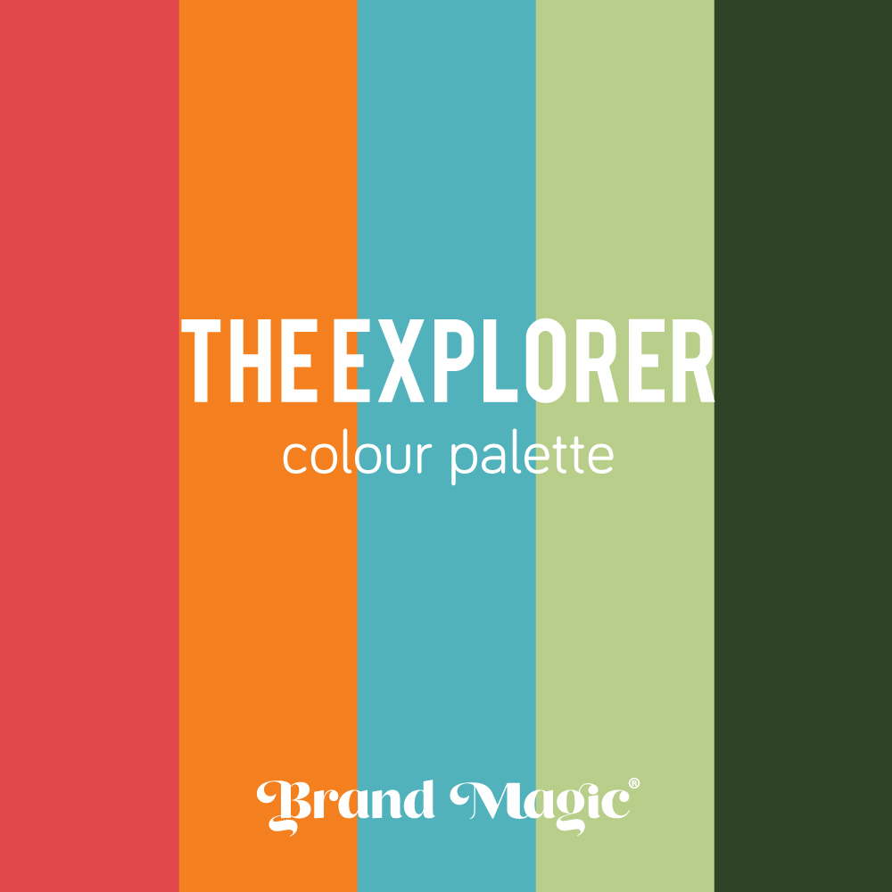 explorer colour palette